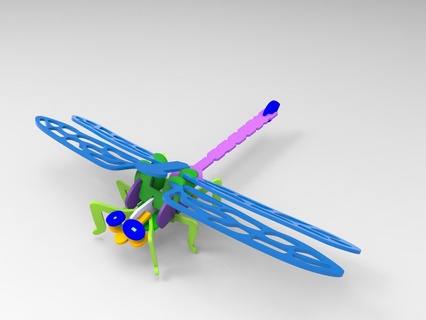 ateş böceği bulmaca ohitsmeirish oyuncak 3d print model - Mito3D
