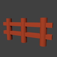 fl-pv-wooden fence toys 3d print model - Mito3D