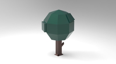 fl - tree 1 toys 3d print model - Mito3D