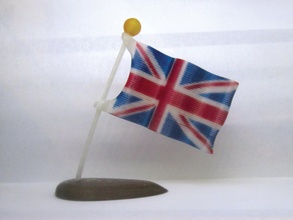 bandeira Series uk arte cor 3d print model - Mito3D