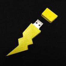 flash drive thouder gadgets 3d print model - Mito3D