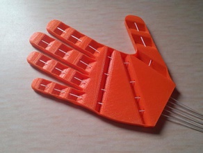 flexi hand education 3d print model - Mito3D