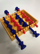futebol de mesa brinquedo brinquedos bola jogo tabuleiro tabletoy 3d print model - Mito3D