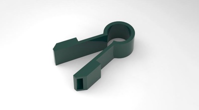 Gabel-Zange Haushaltswaren Gabel Haus Küche - Zange nützlich 3d print model - Mito3D