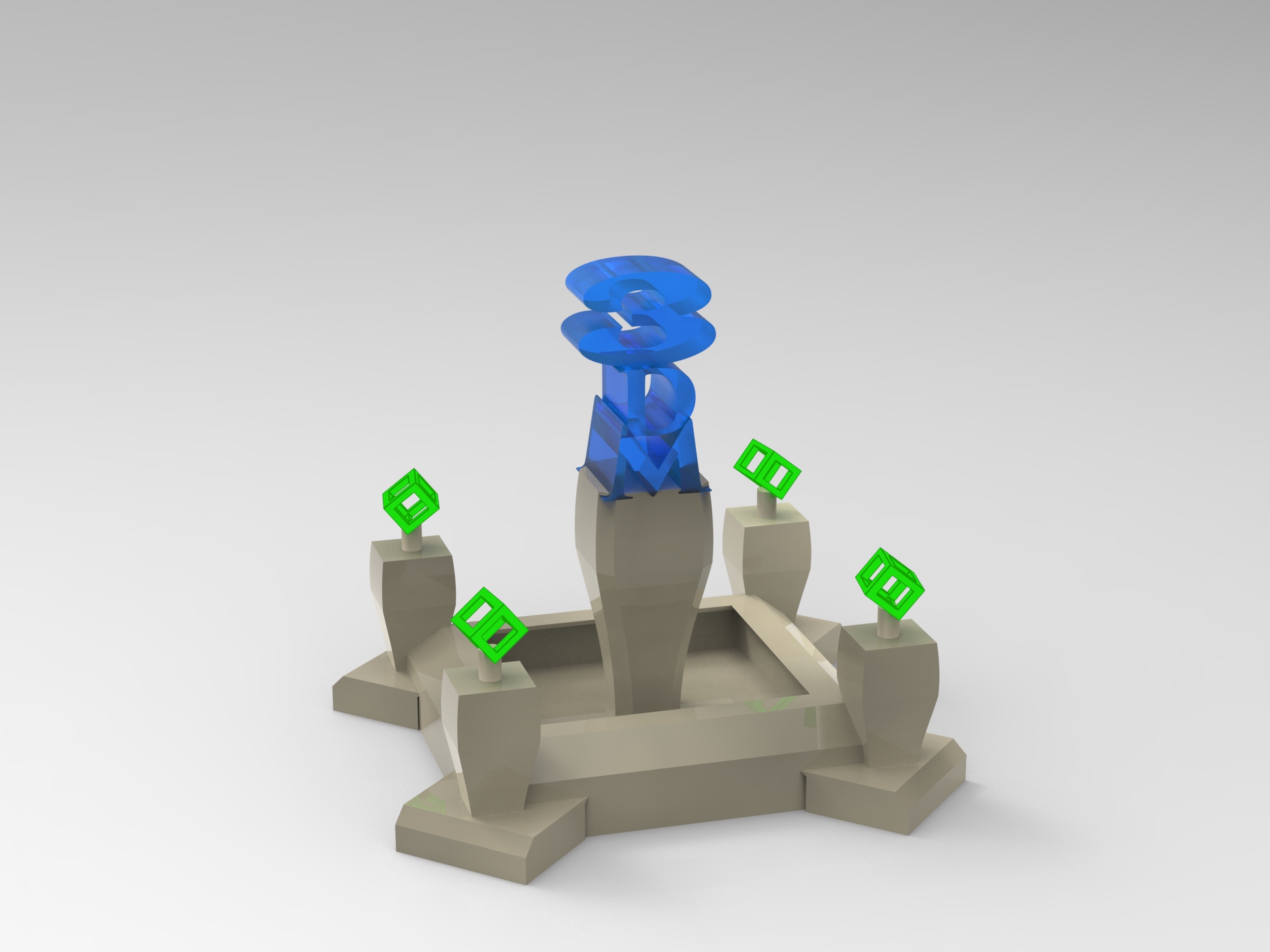 çeşme oyuncaklar 3D print model - Mito3D