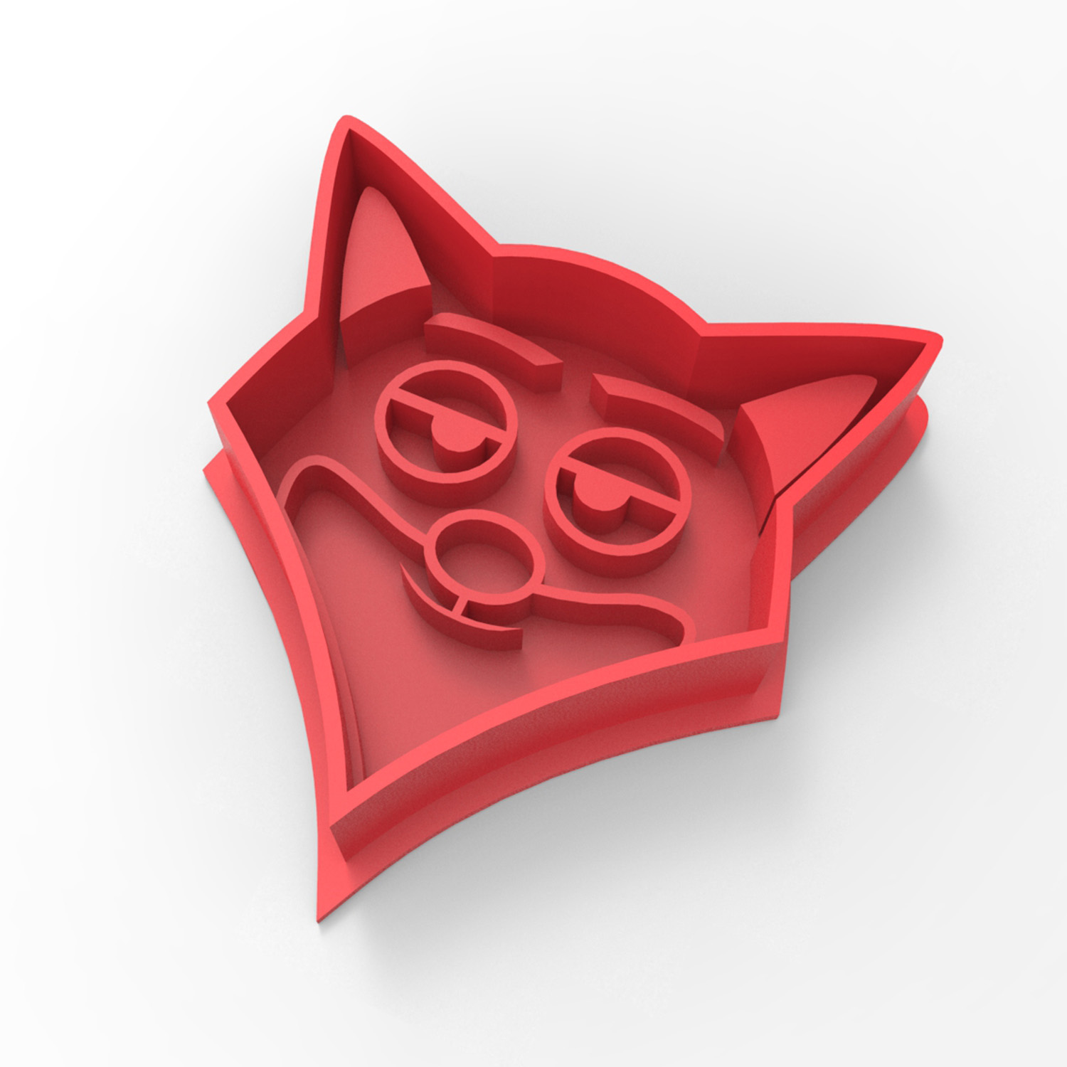 fox cookie-cutter Haushaltswaren cookiecutter 3D print model - Mito3D