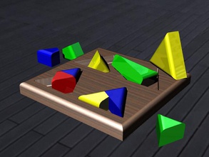 fraction conseil triangle l'éducation la les mathématiques aide à l'apprentissage 3d print model - Mito3D