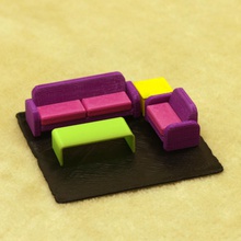 furniture toys cinema 4d 3d print model - Mito3D