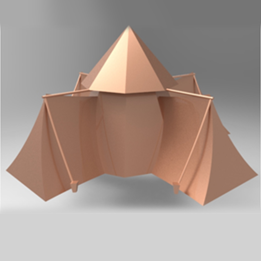 generals tent toys 3D print model - Mito3D