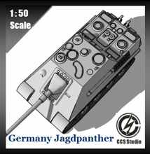 germany jagdpanther toys tank war ii 3d print model - Mito3D