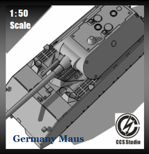 germany maus toys tank war ii 3d print model - Mito3D