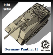 germany panther ii toys tank war 3d print model - Mito3D