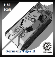 Deutschland Tiger ii Spielzeuge Panzer Krieg 3d print model - Mito3D