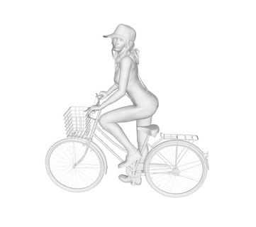 kız bisiklet openair1985 3d print model - Mito3D