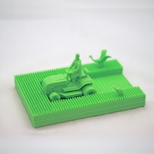 césped kart juguetes 3d print model - Mito3D