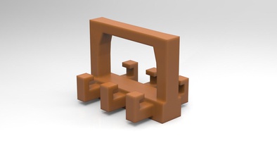 bakkal destek kolu araçlar tutucu 3d print model - Mito3D