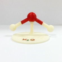 h2o l'éducation moléculaire structure 3d print model - Mito3D