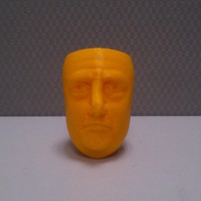 head cup art 3d print model - Mito3D