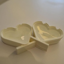 heart mold housewares 2015 valentine 3d print model - Mito3D