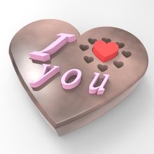 5 kalp bulmaca oyuncaklar Sevgililer Günü 3d print model - Mito3D