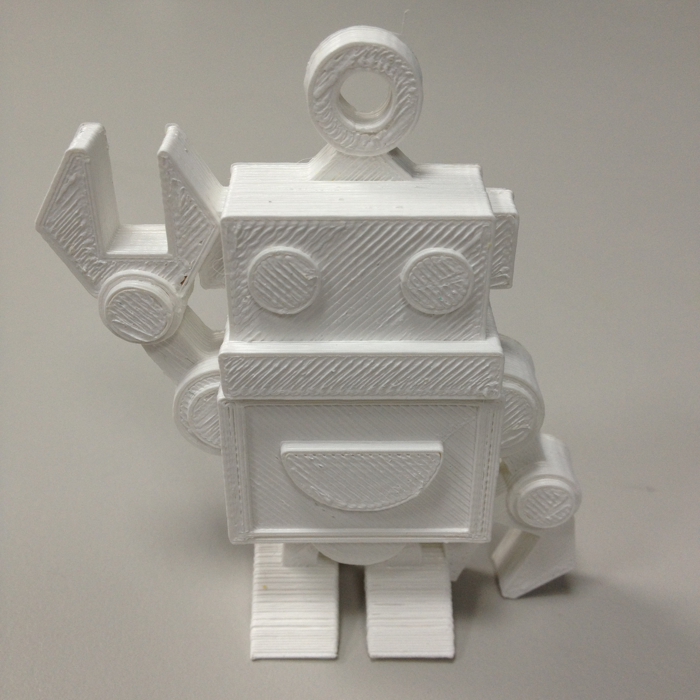 olá robô educação de volta a escola pingente 3D print model - Mito3D