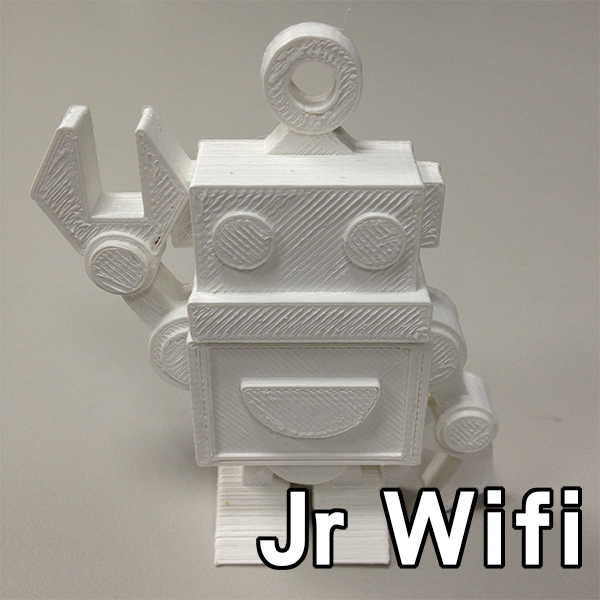 ciao robot jr wifi cn edu lezione 16 back school ciondolo 3D print model - Mito3D