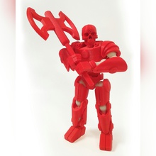 hellraiser los juguetes la armadura axe el robot cráneo 3d print model - Mito3D