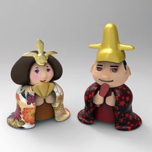 hinamatsuri art 3d print model - Mito3D