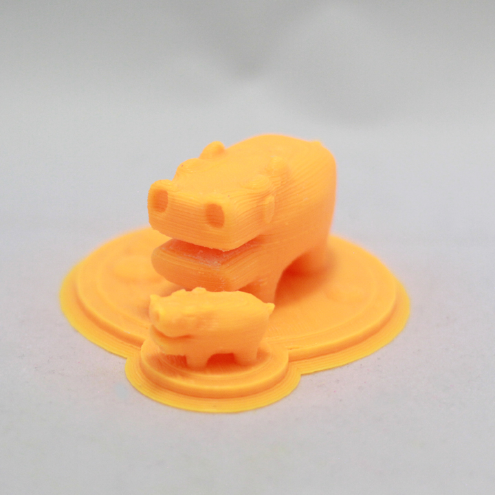 hippo mother toys mothers day 3D print model - Mito3D