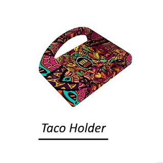 hola taco holder ohitsmeirish color food mexico 3d print model - Mito3D