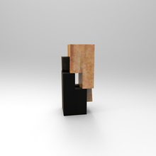 holzverbindungen Kunst capsula die Holzbearbeitung 3d print model - Mito3D