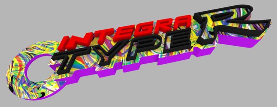 integra r llavero 4 de la moda color cajón sastre 3d print model - Mito3D