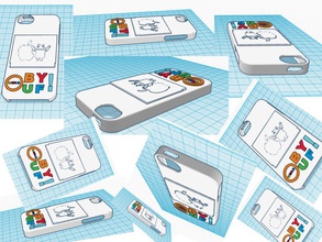 iphone 5 case gadgets 5s 5c apple iphonecase smartphone 3d print model - Mito3D