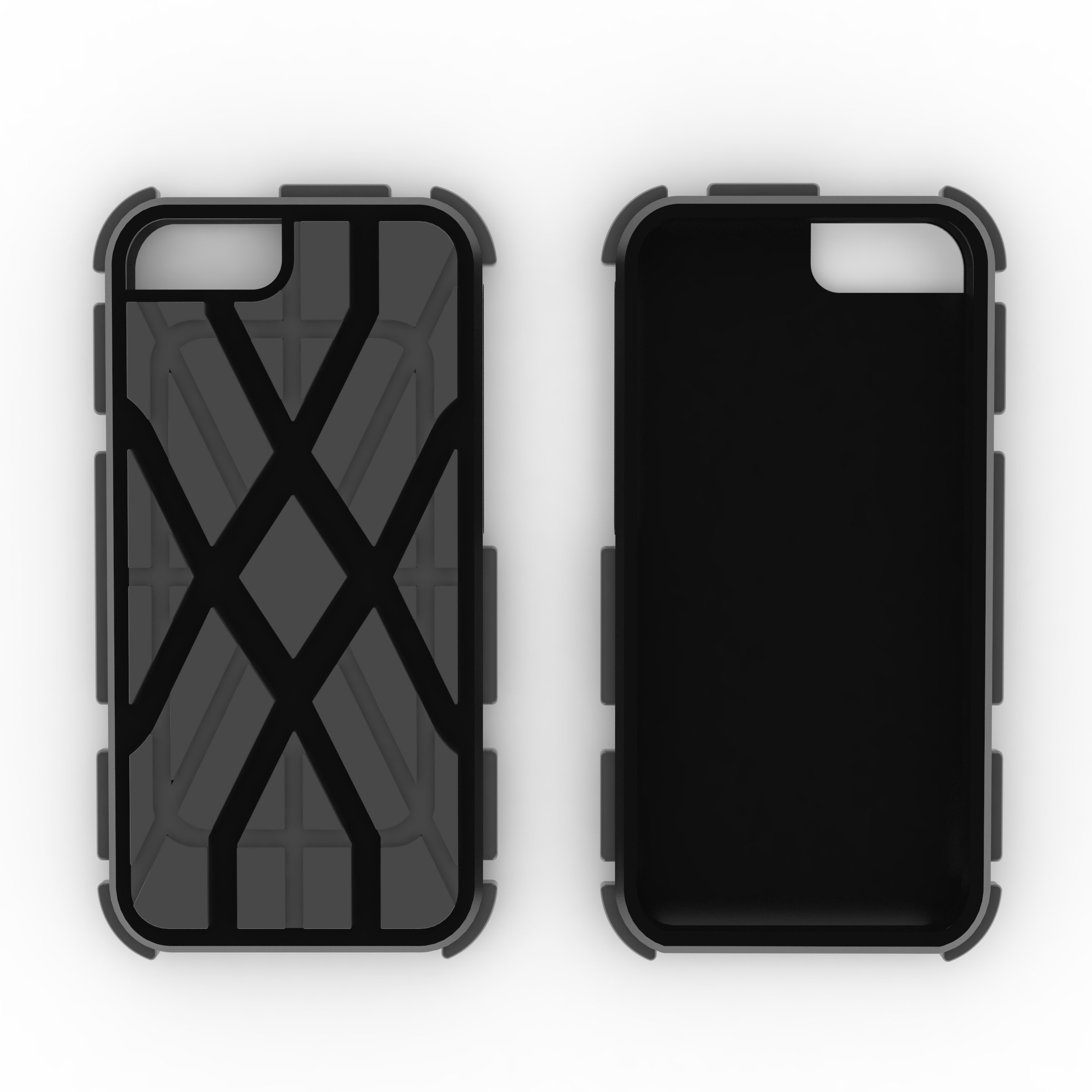 iphone 5 impact proof case gadgets wintersports 3D print model - Mito3D