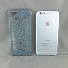 el iphone 6 caso de voronoi patrón los gadgets apple smartphone 3d print model - Mito3D