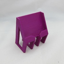 iphone 6 seat office rest 3d print model - Mito3D