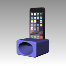 iphone 6 sound amplifier 1 gadgets music smartphone speaker 3d print model - Mito3D