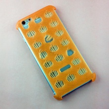 el iphone 6s caso pumkins los gadgets smart phone 3d print model - Mito3D