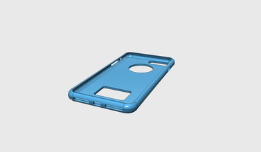 iphone 7 plus case gadgets hoes 3d print model - Mito3D