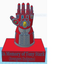 ironman infinity gauntlet a arte colorwithxyz 3d print model - Mito3D