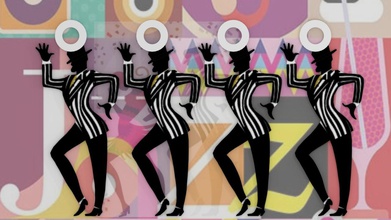 danseuse jazz trousseau de clés la mode couleur le un 3d print model - Mito3D