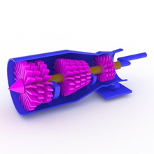 motor a jato arte jetengine 3d print model - Mito3D