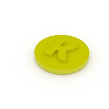 k i giocattoli letterk 3d print model - Mito3D