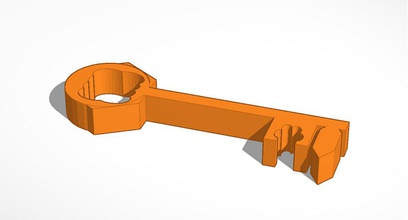 Schlüssel Haushaltswaren 3d print model - Mito3D