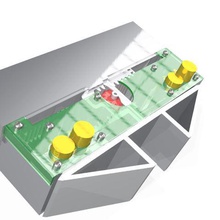 serratura con chiave gadget gioco xyzchallenge 3d print model - Mito3D