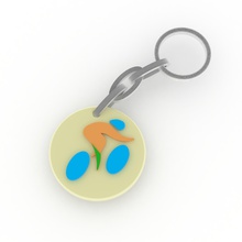 porte-clés 3 olympique de rio jeu art trousseau clés rio2016 rioolympicgame 3d print model - Mito3D