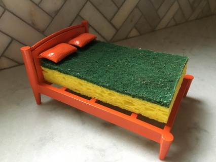 kitchen sponge bed jmjheaton XYZprinting free-downloadable 3D models | Housewares Kitchen Sponge Bed cool scotch brite 3d print model - Mito3D