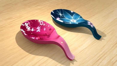 kitchen utensils holder housewares color kitchenware 3d print model - Mito3D