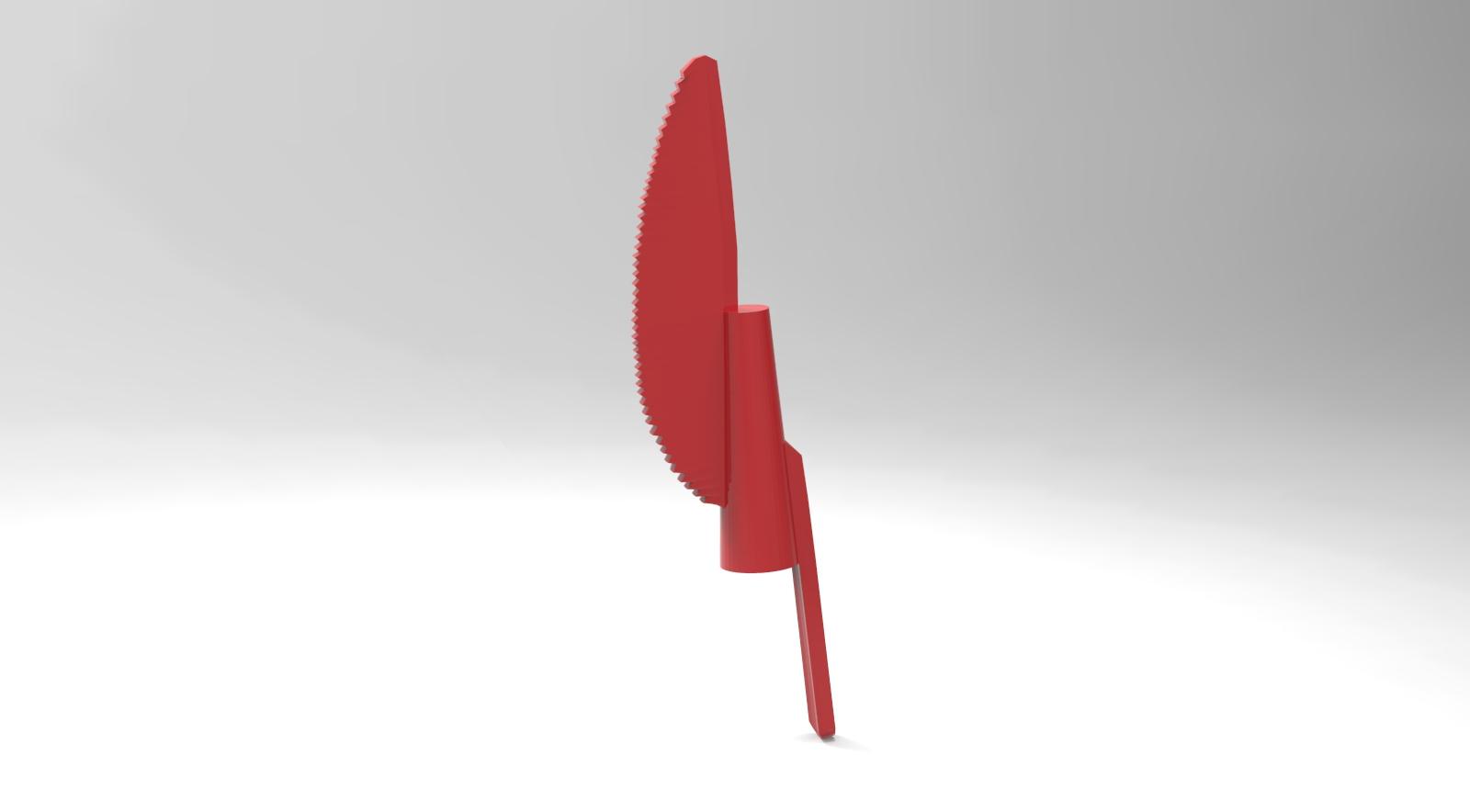 Messer-Stift Haushaltswaren Kugelschreiber Küche Messer Stift 3D print model - Mito3D