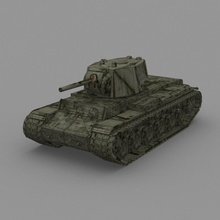 kv-1 oyuncaklar tank tankları İkinci Dünya Savaşı 3d print model - Mito3D